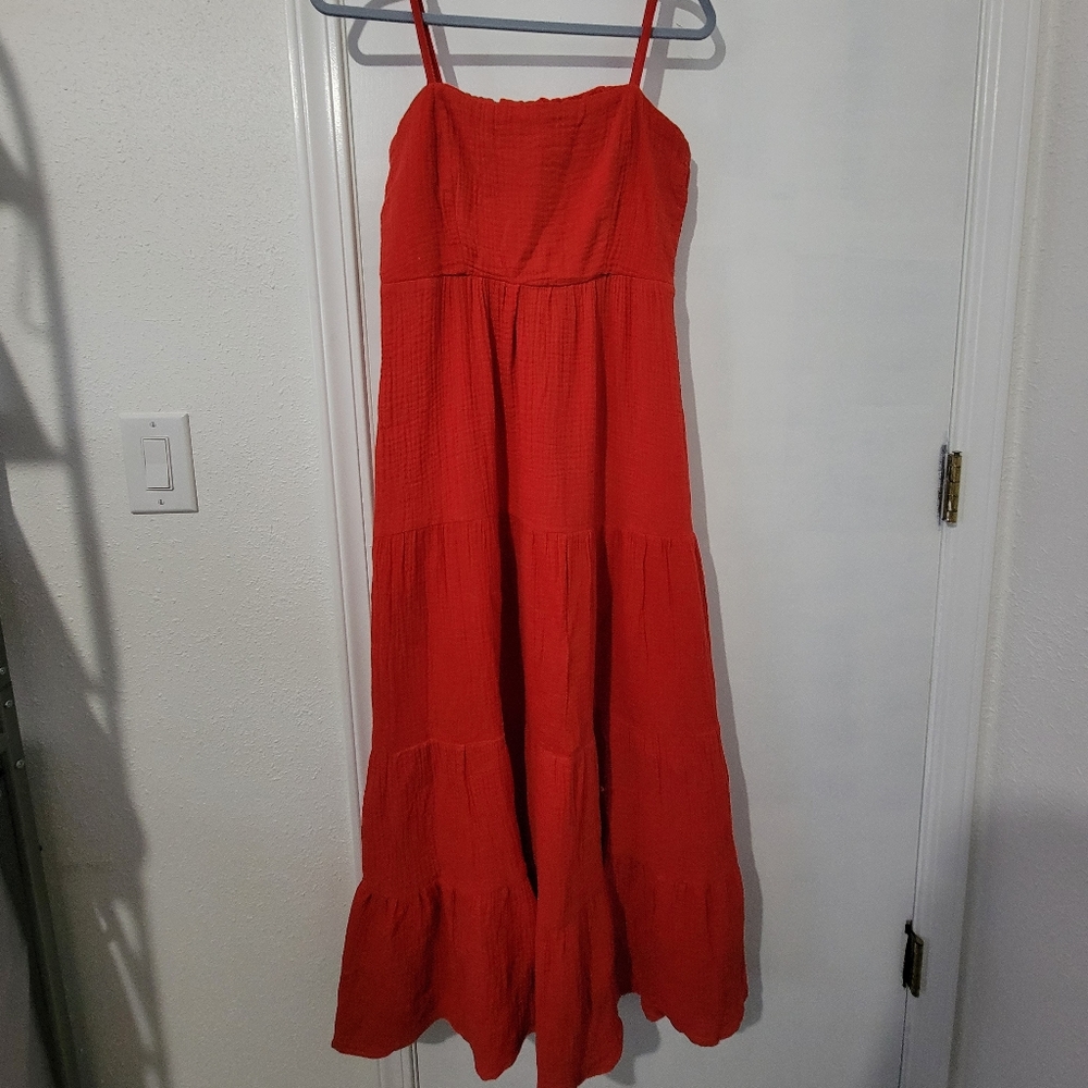 XS Knox rose red dress